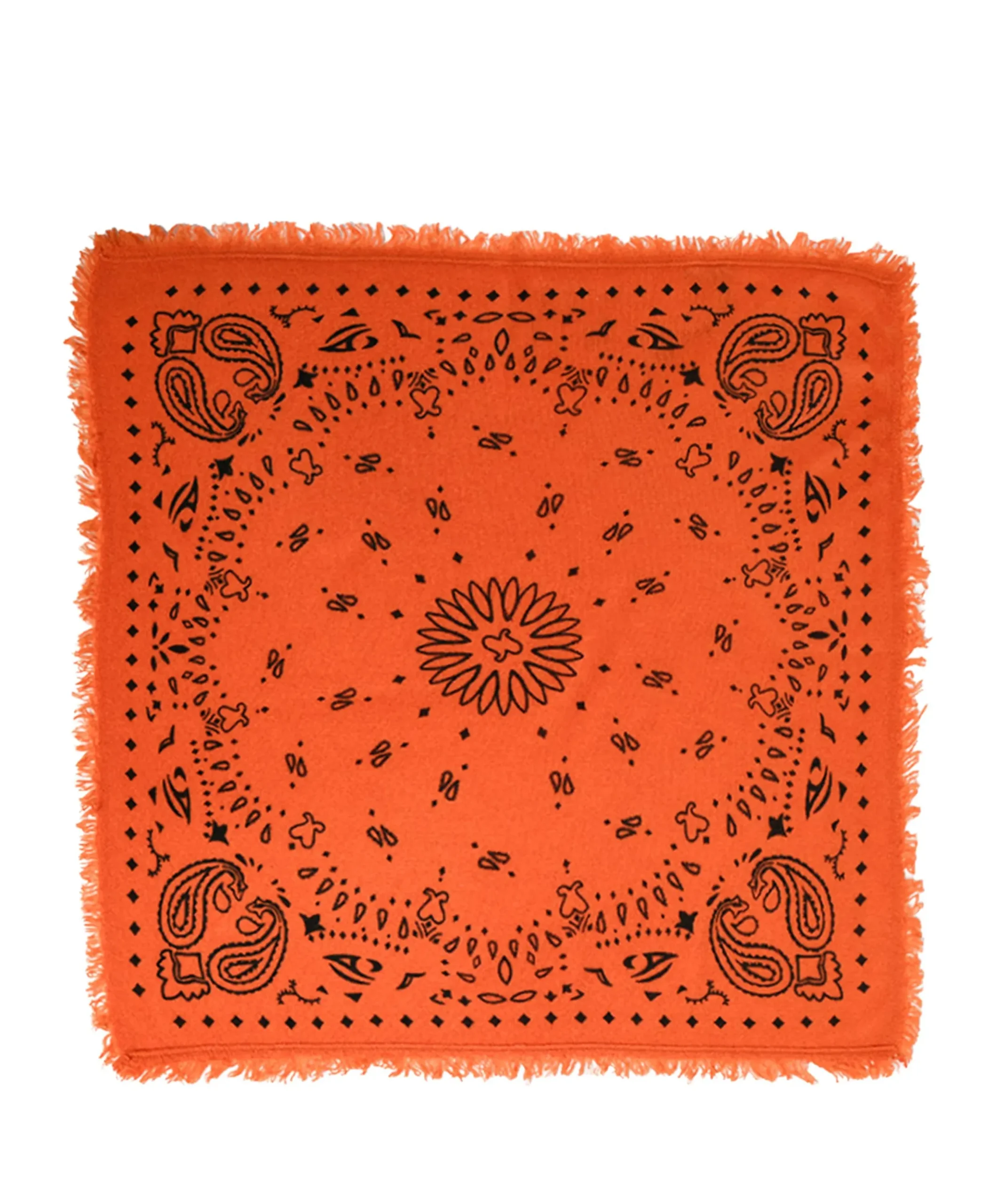 Dames sjaal oranje