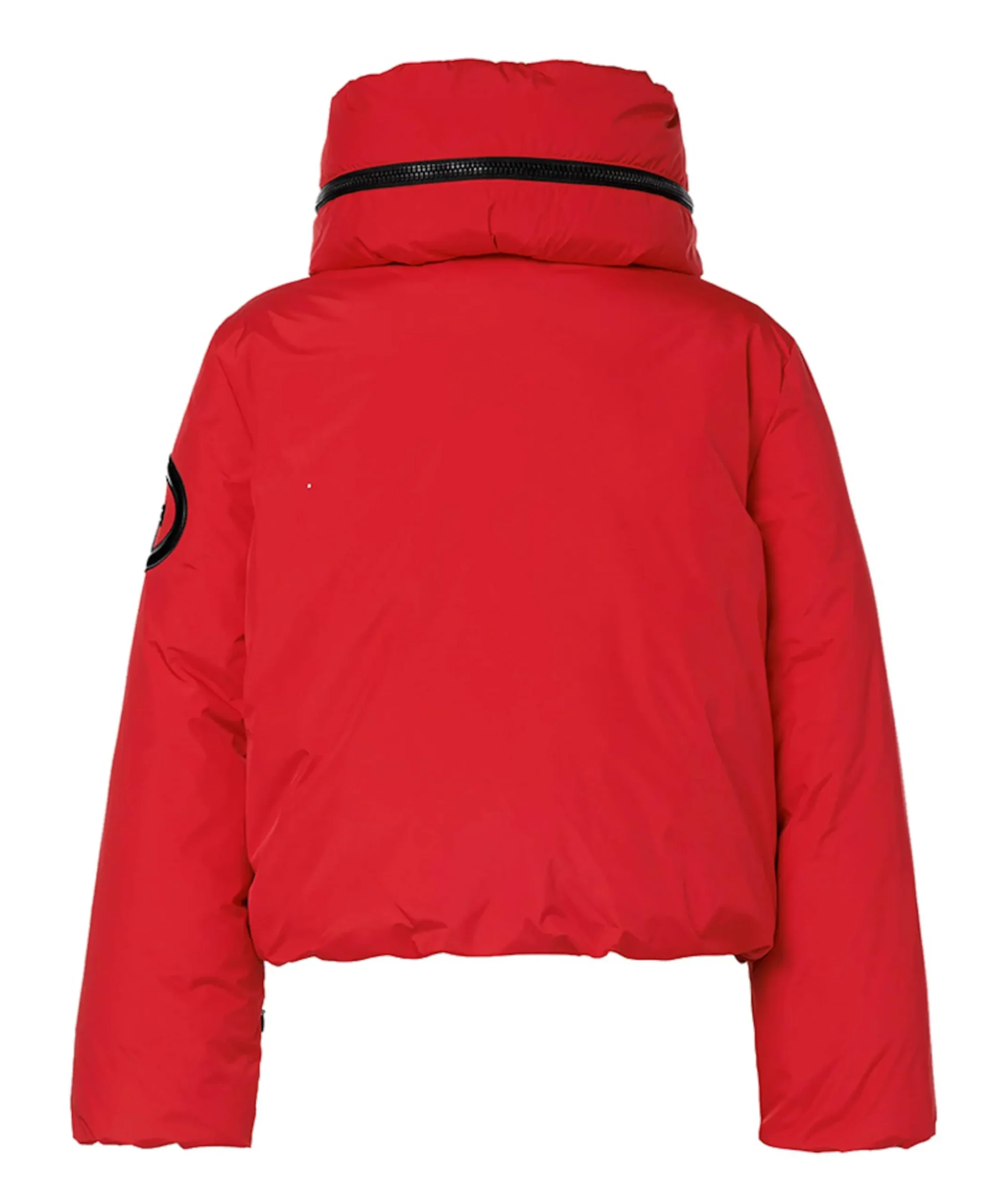 Dames ski-jas rood