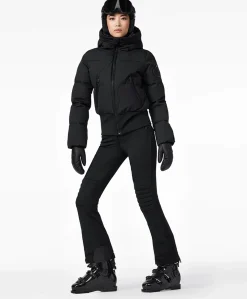 Dames ski-jas zwart