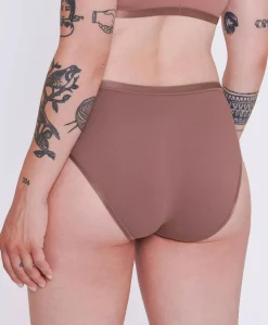 Dames slip beige