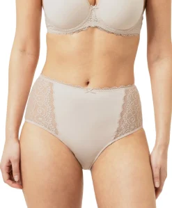 Dames slip beige