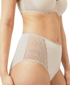 Dames slip beige