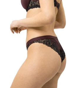 Dames slip bordeaux