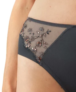 Dames slip grijs