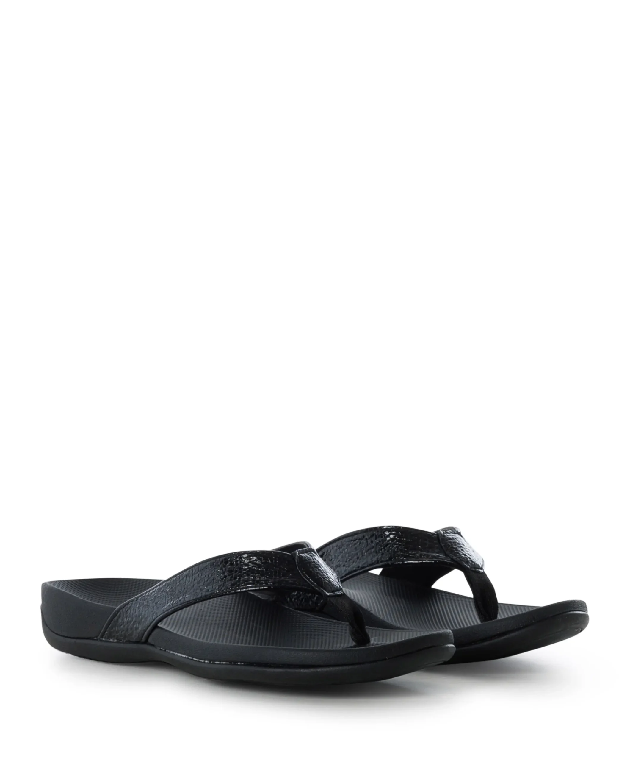 2402 dames slipper zwart