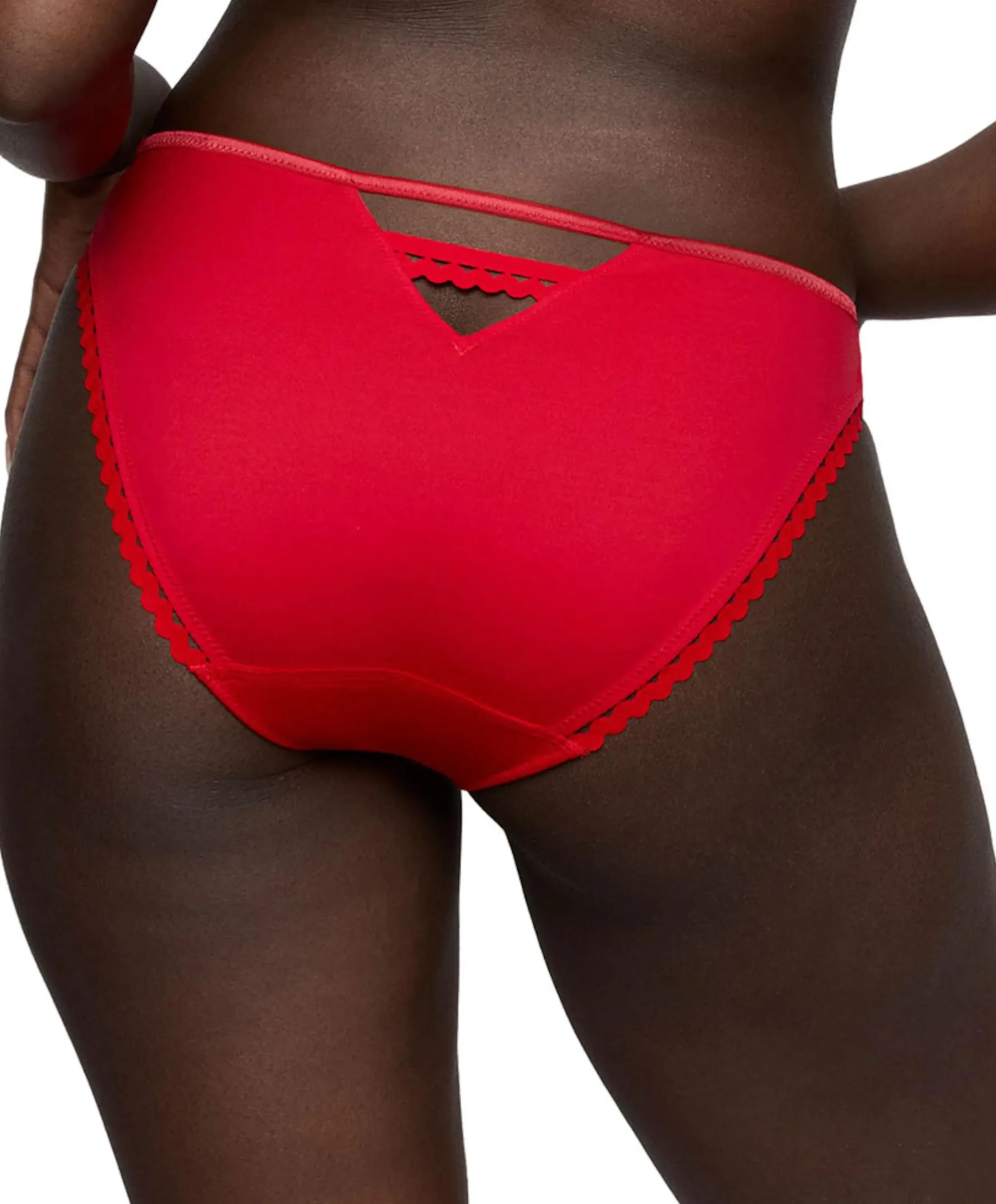 Dames slip rood