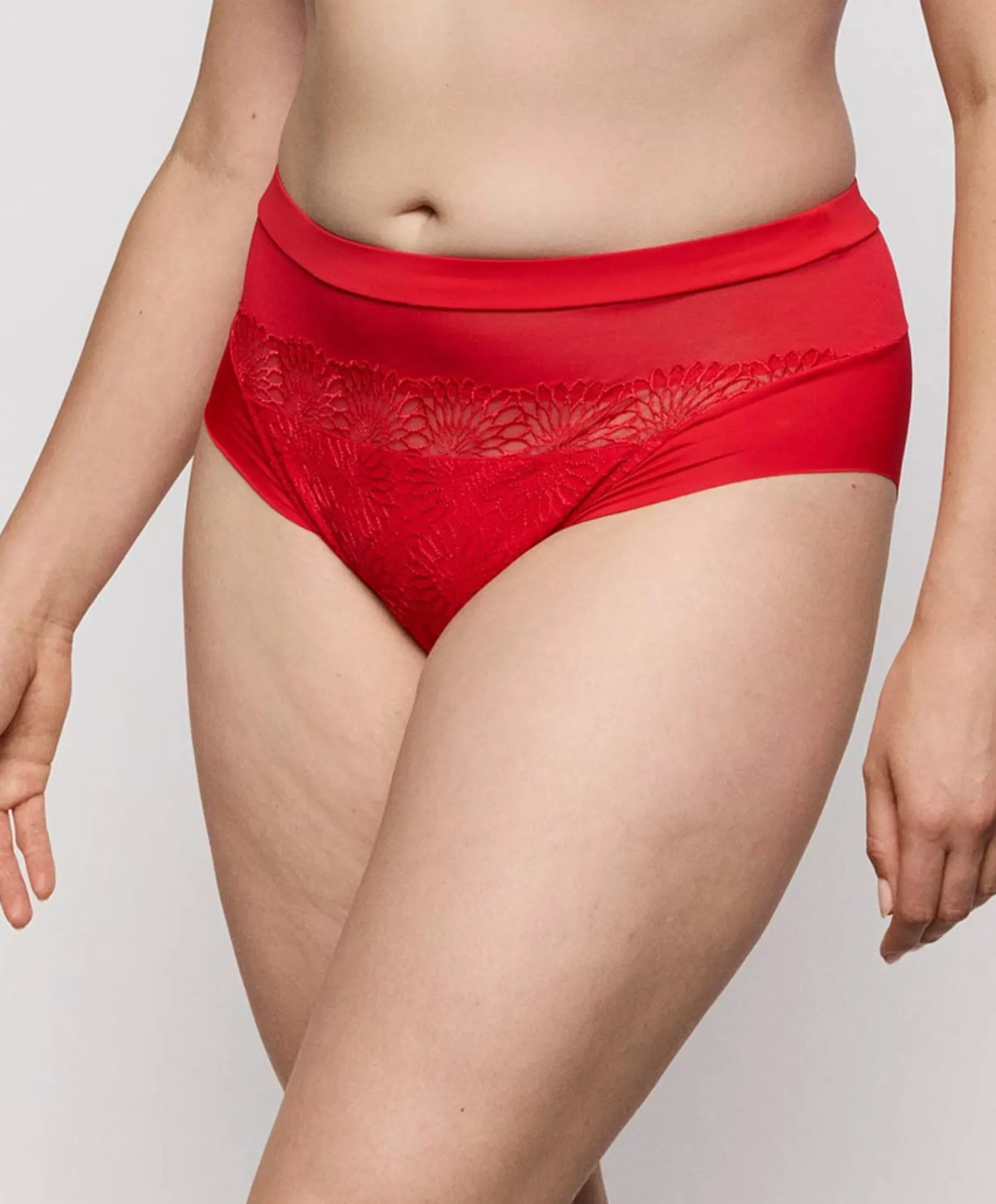 Dames slip rood