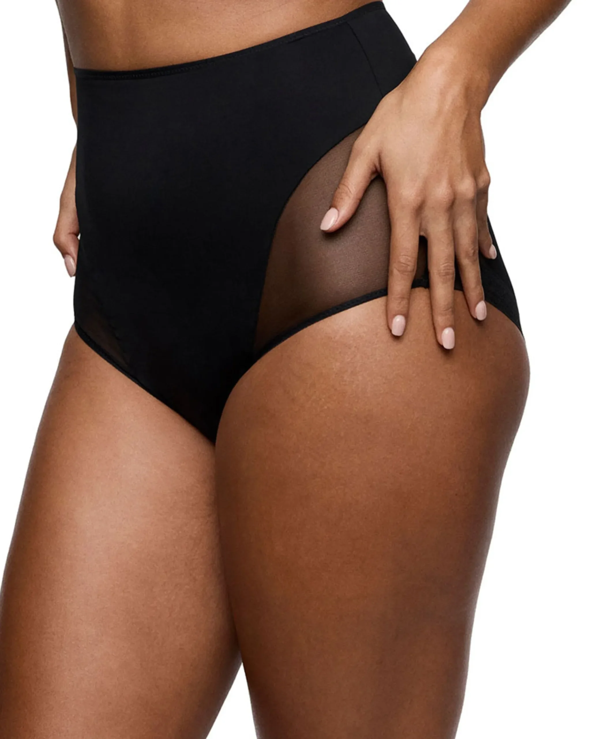 Dames slip zwart