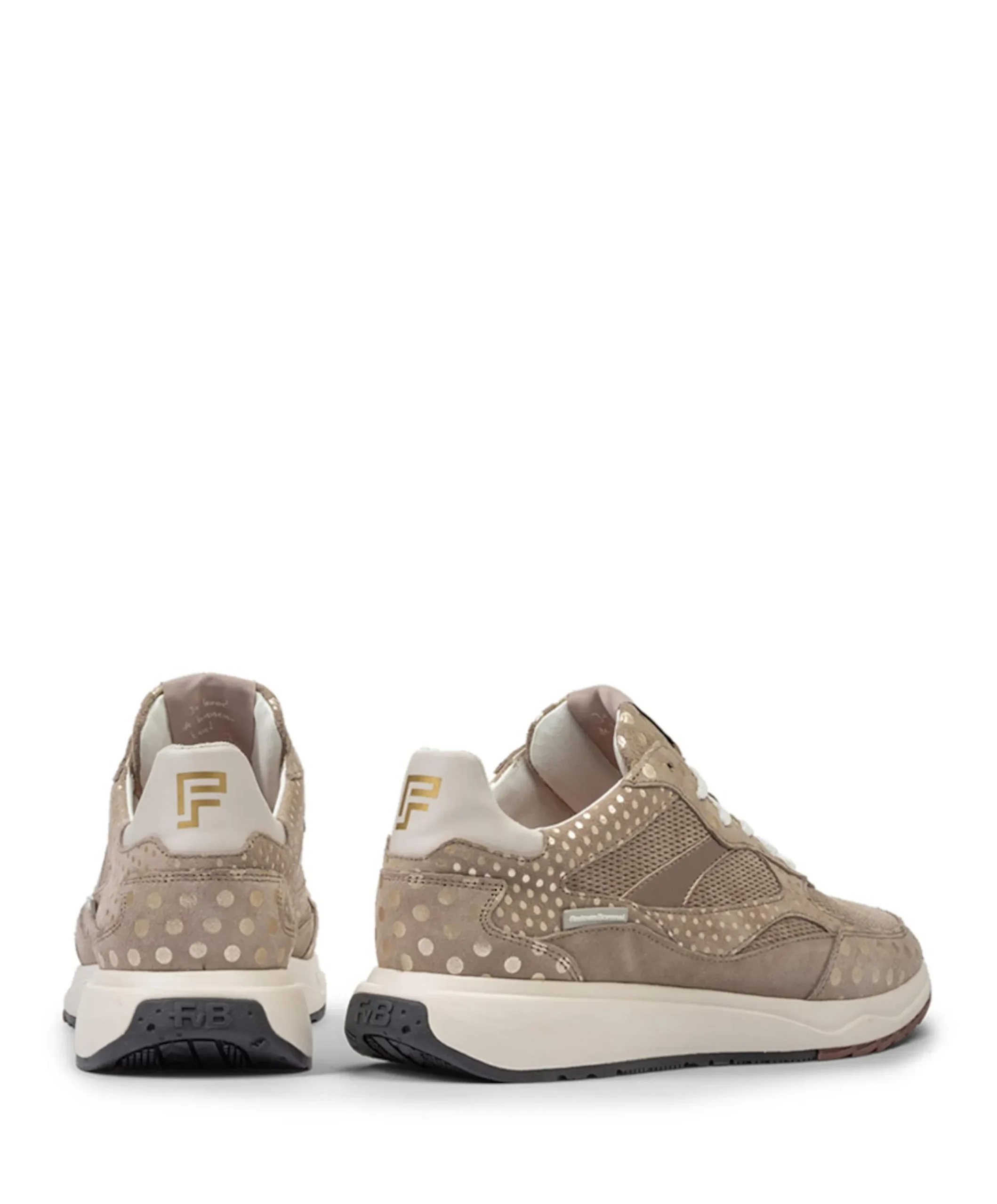 dames sneakers beige