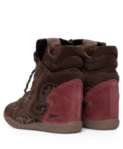 dames sneakers bruin