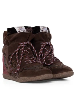 dames sneakers bruin