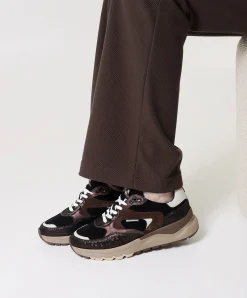 dames sneakers bruin