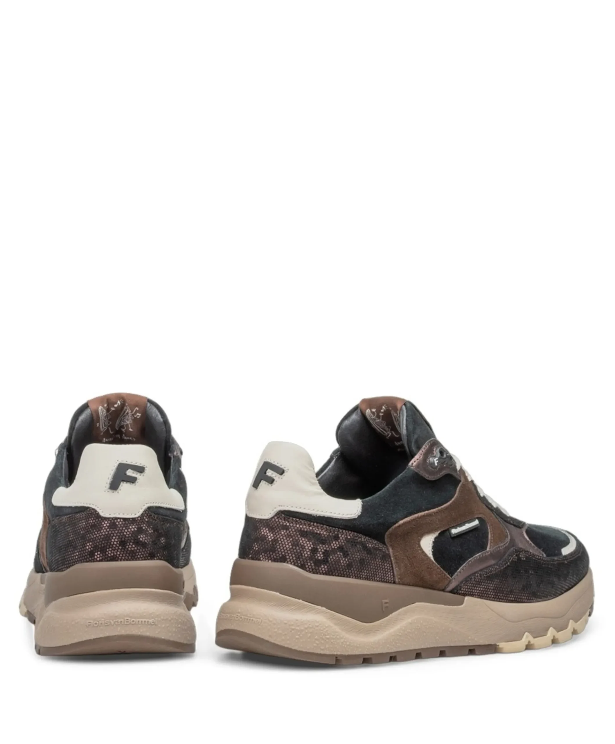 dames sneakers bruin