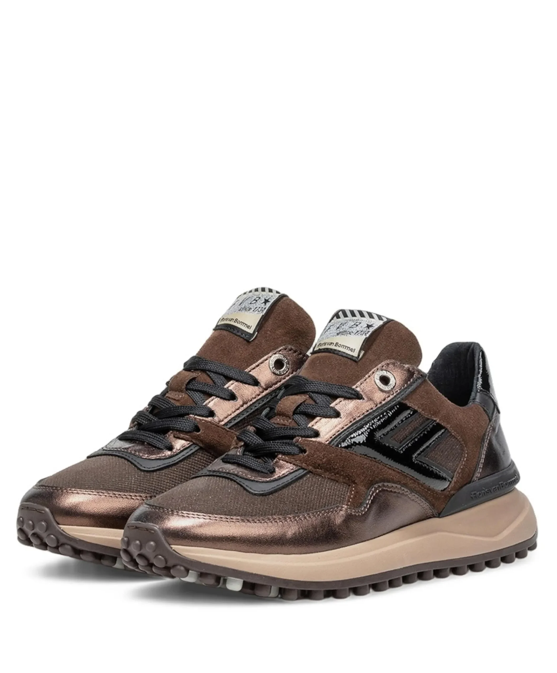 dames sneakers bruin