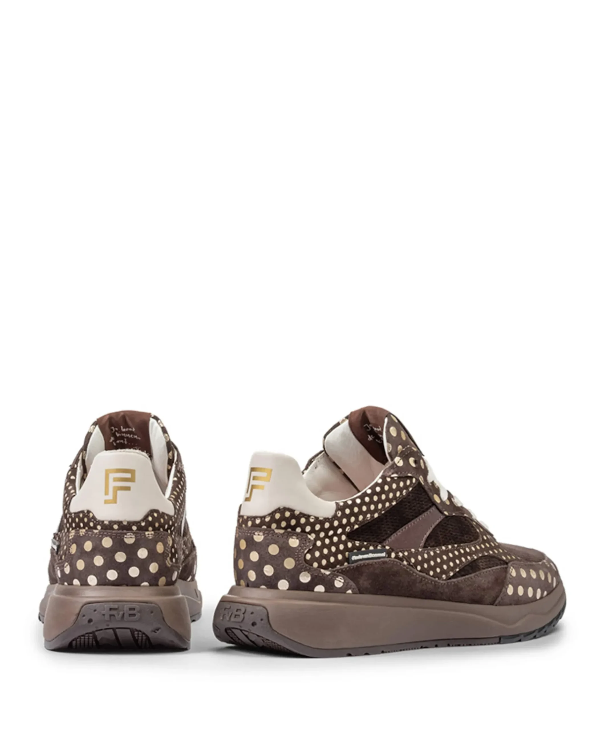 dames sneakers bruin