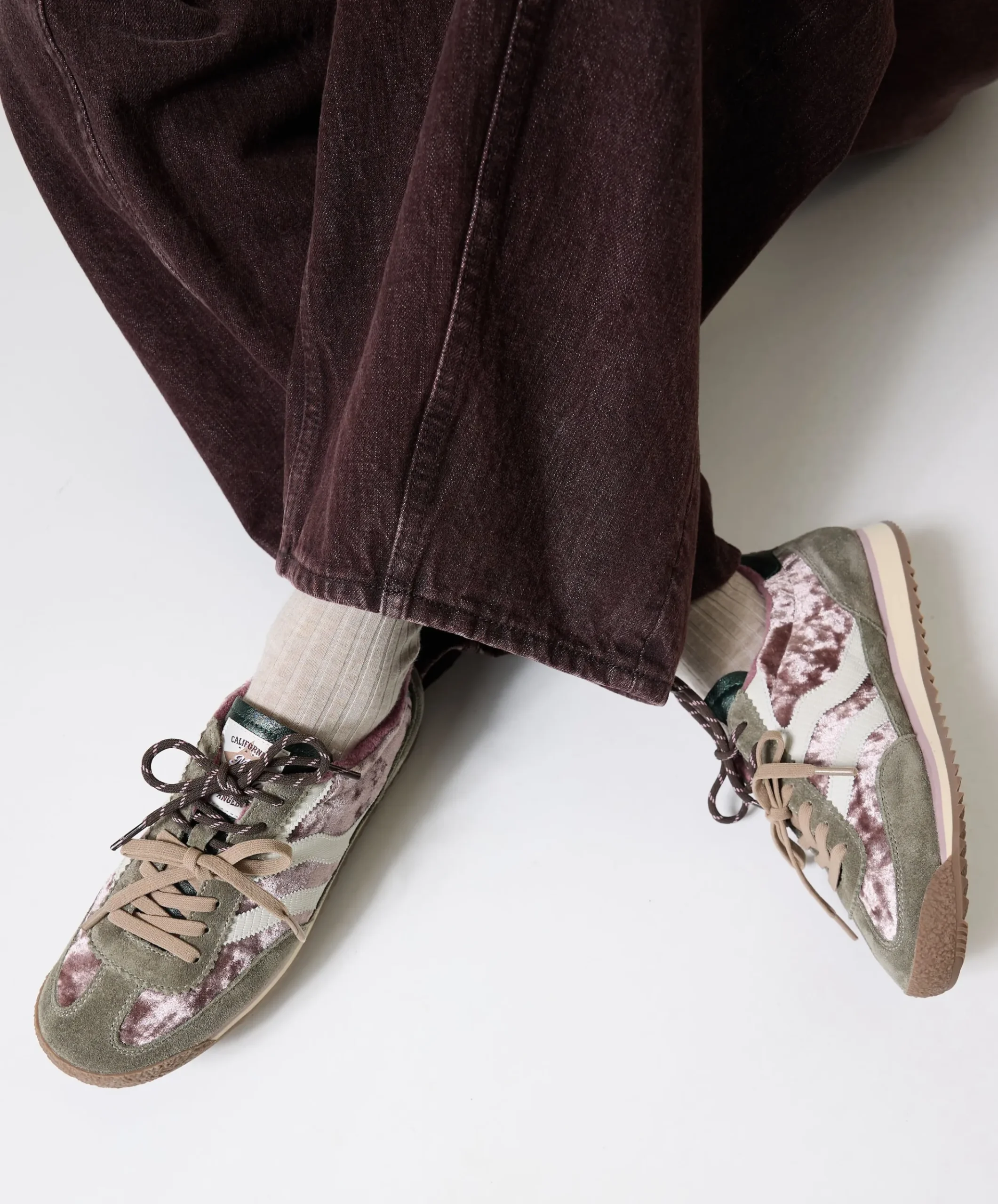 dames sneakers grijs