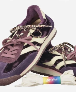 dames sneakers paars