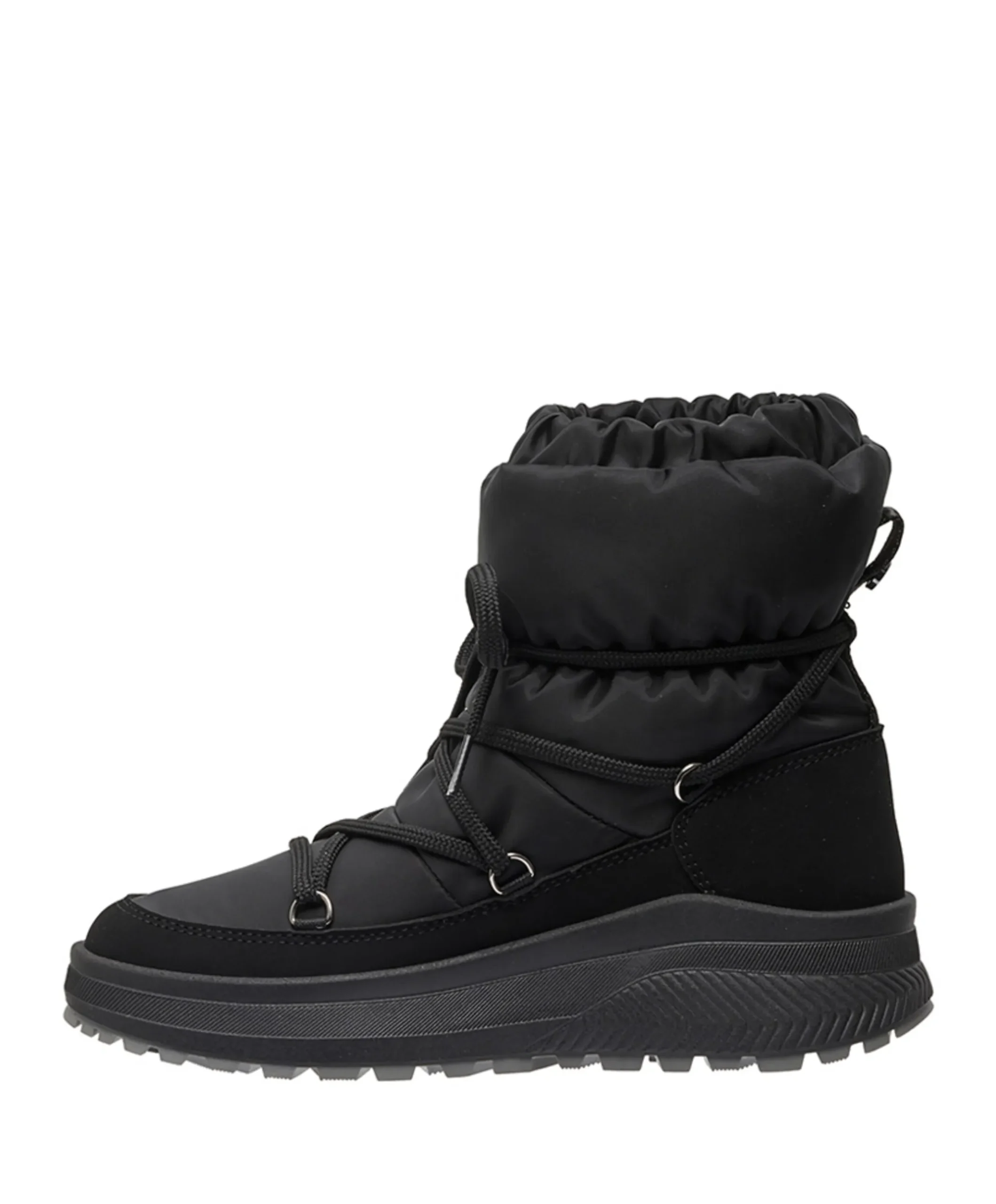 dames snowboots zwart