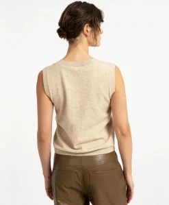 Dames spencer beige