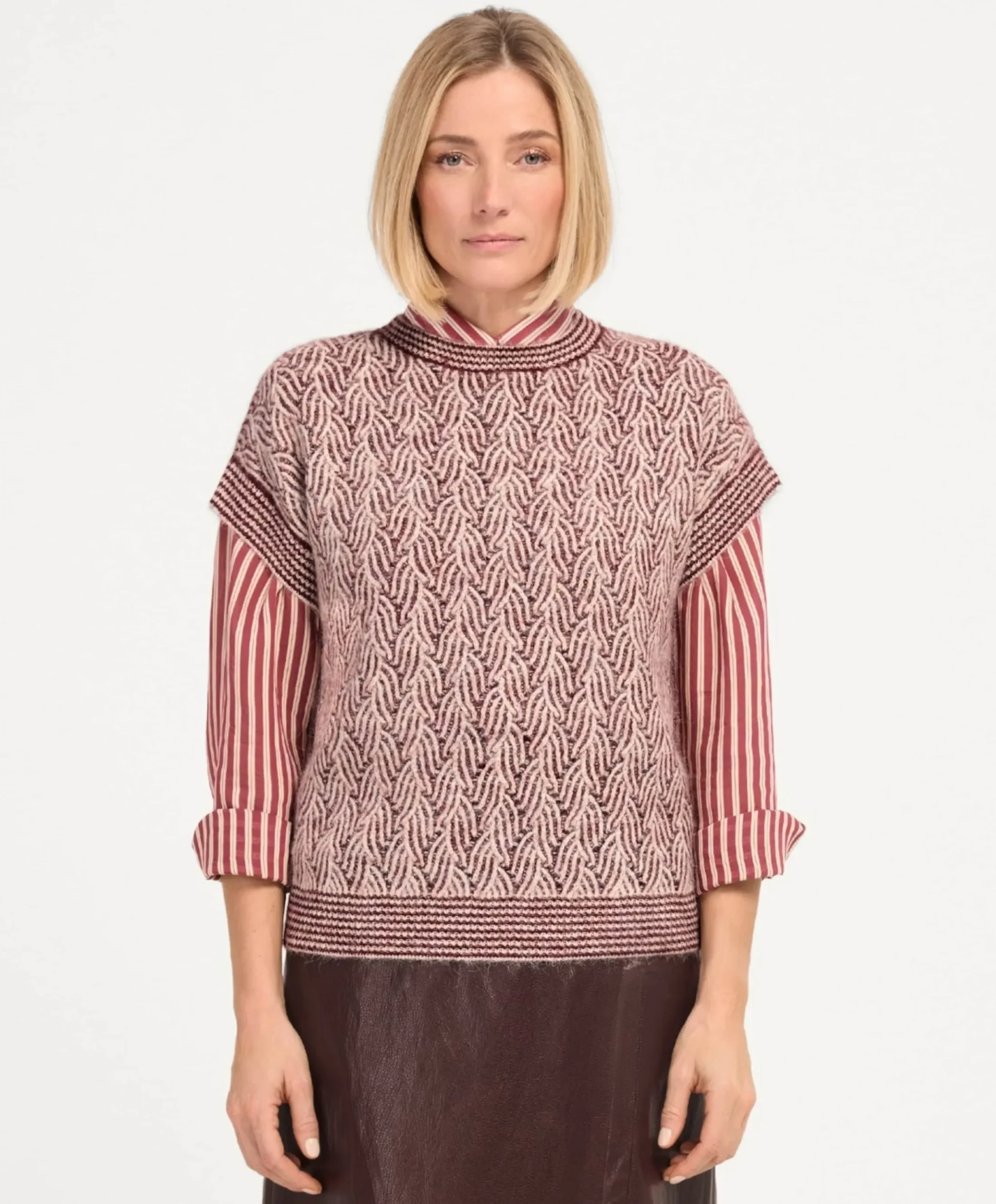 Dames spencer bordeaux