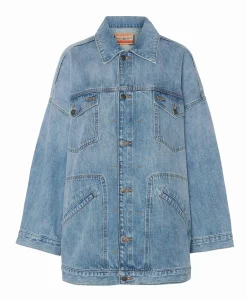 Dames spijkerjas blauw