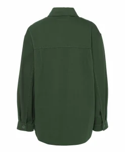 Dames spijkerjas groen