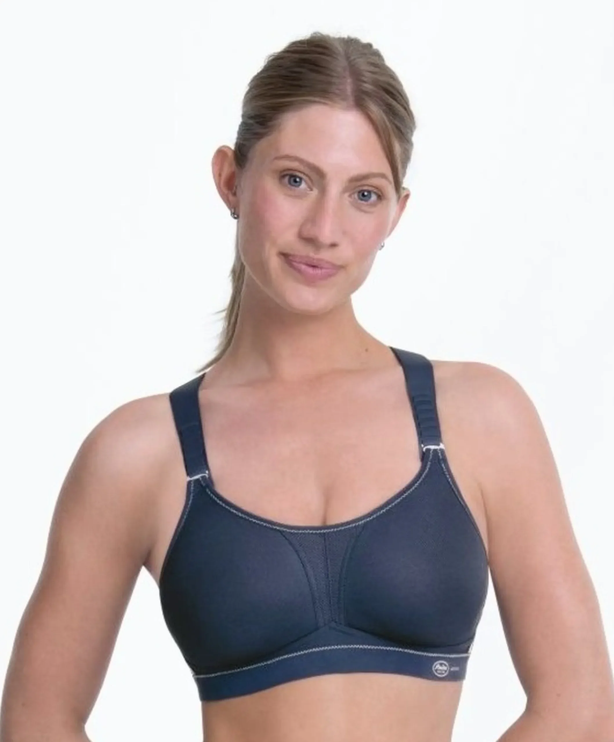 Dames sport bh blauw