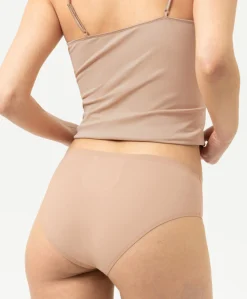 Dames string beige