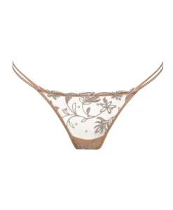 Dames string beige