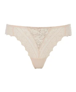 Dames string ecru