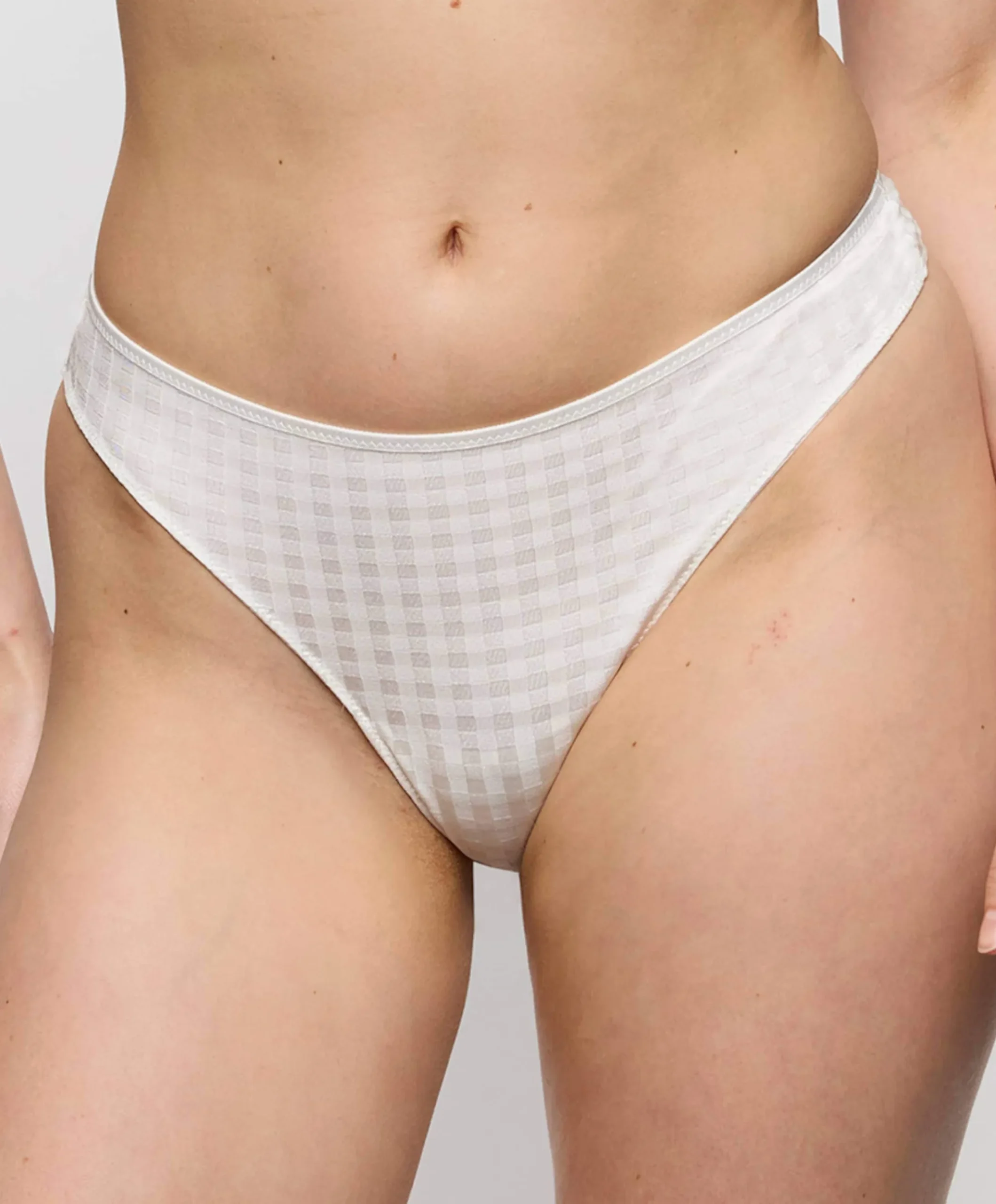 Dames string ecru