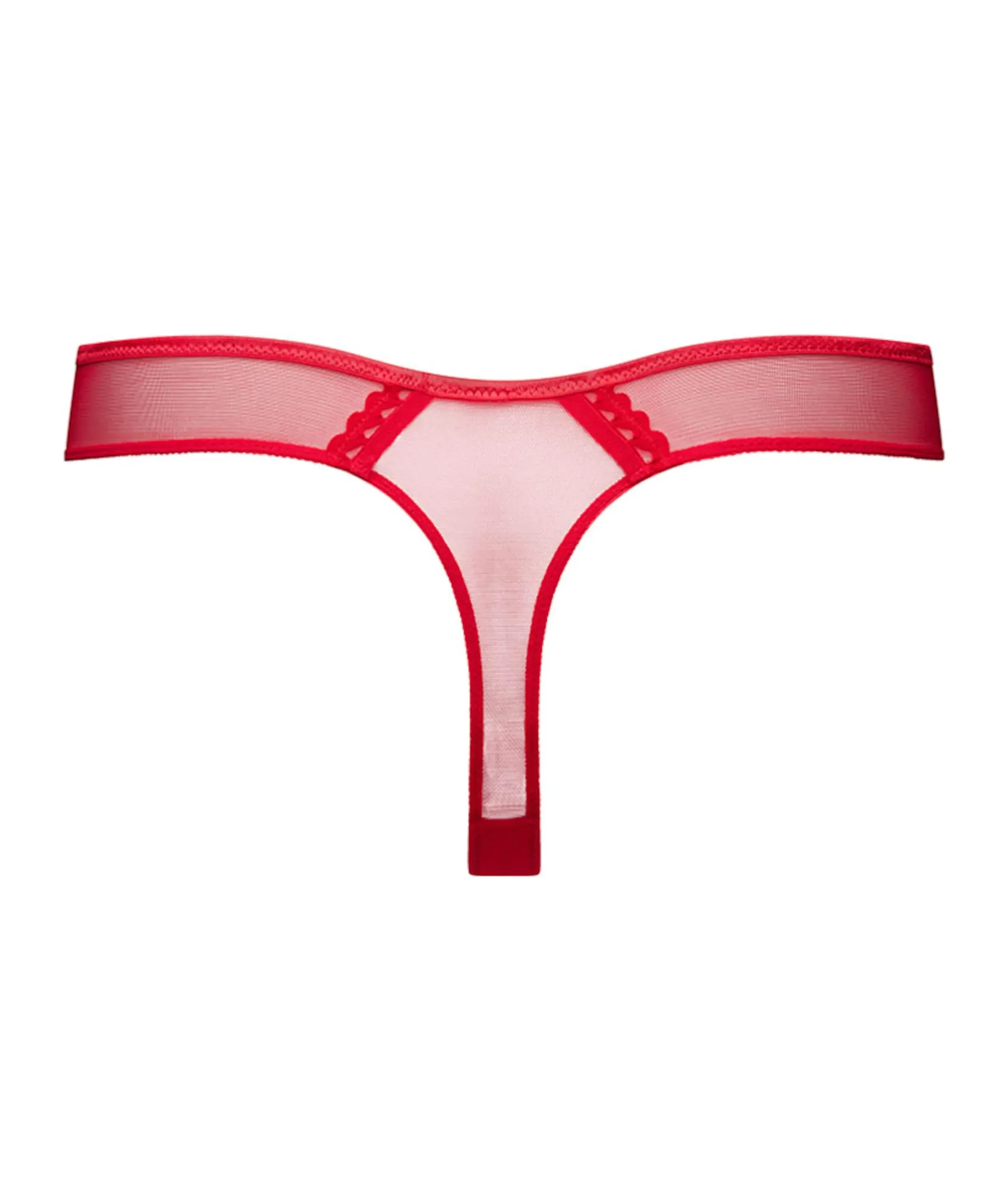 Dames string rood
