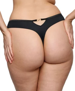 Dames string zwart