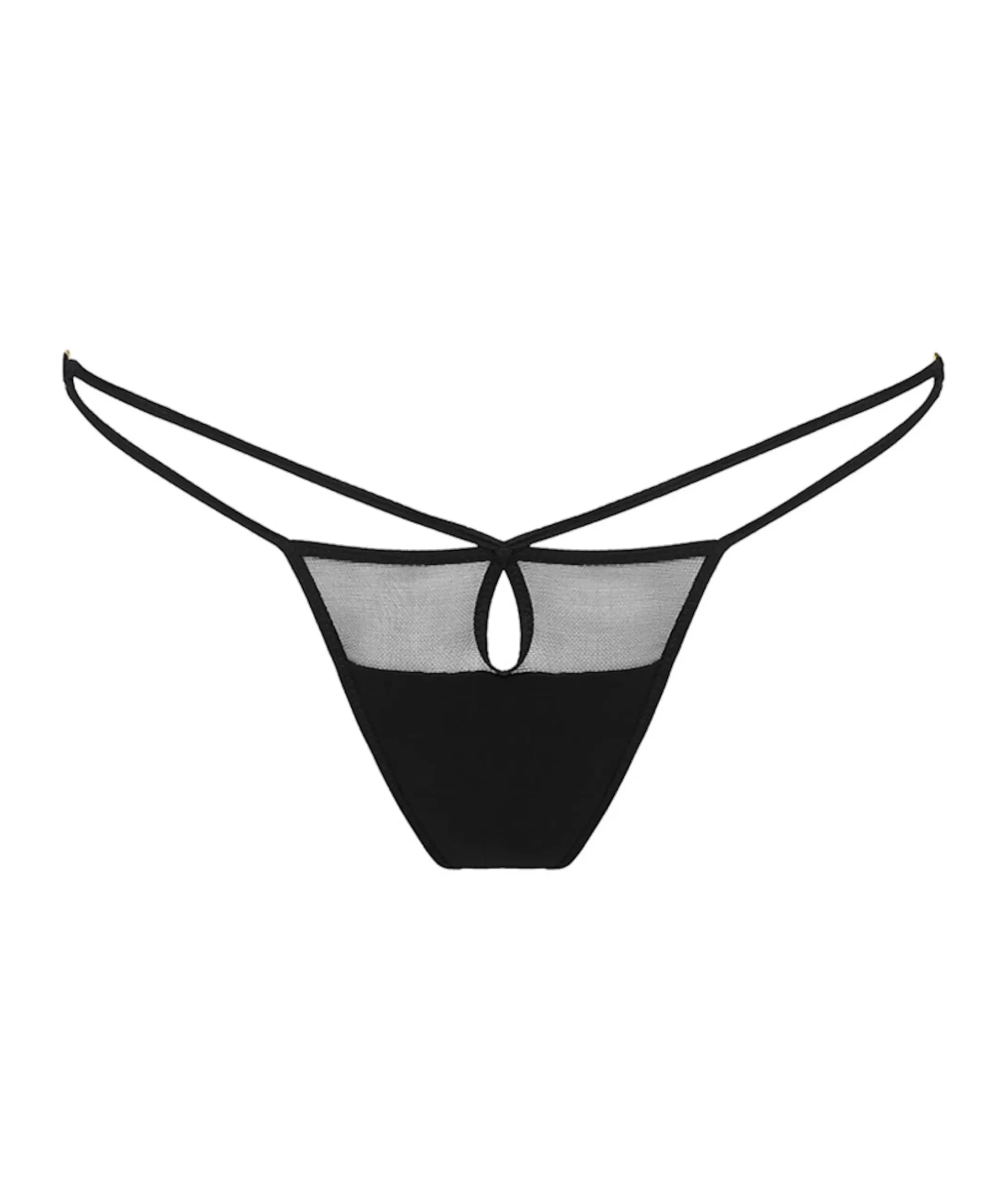 Dames string zwart