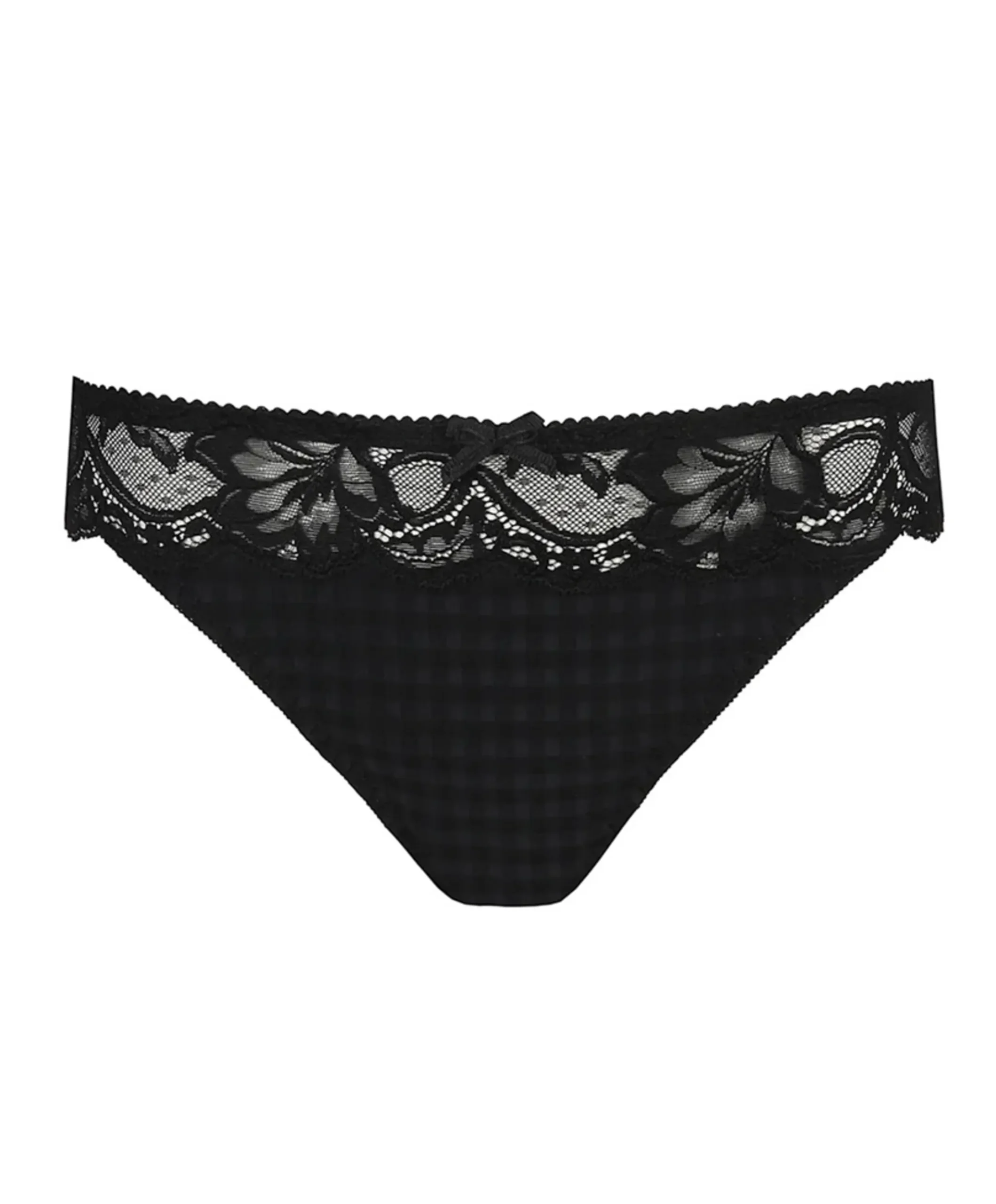 Dames string zwart
