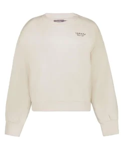 Dames sweater beige