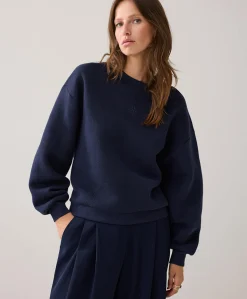 Dames sweater blauw
