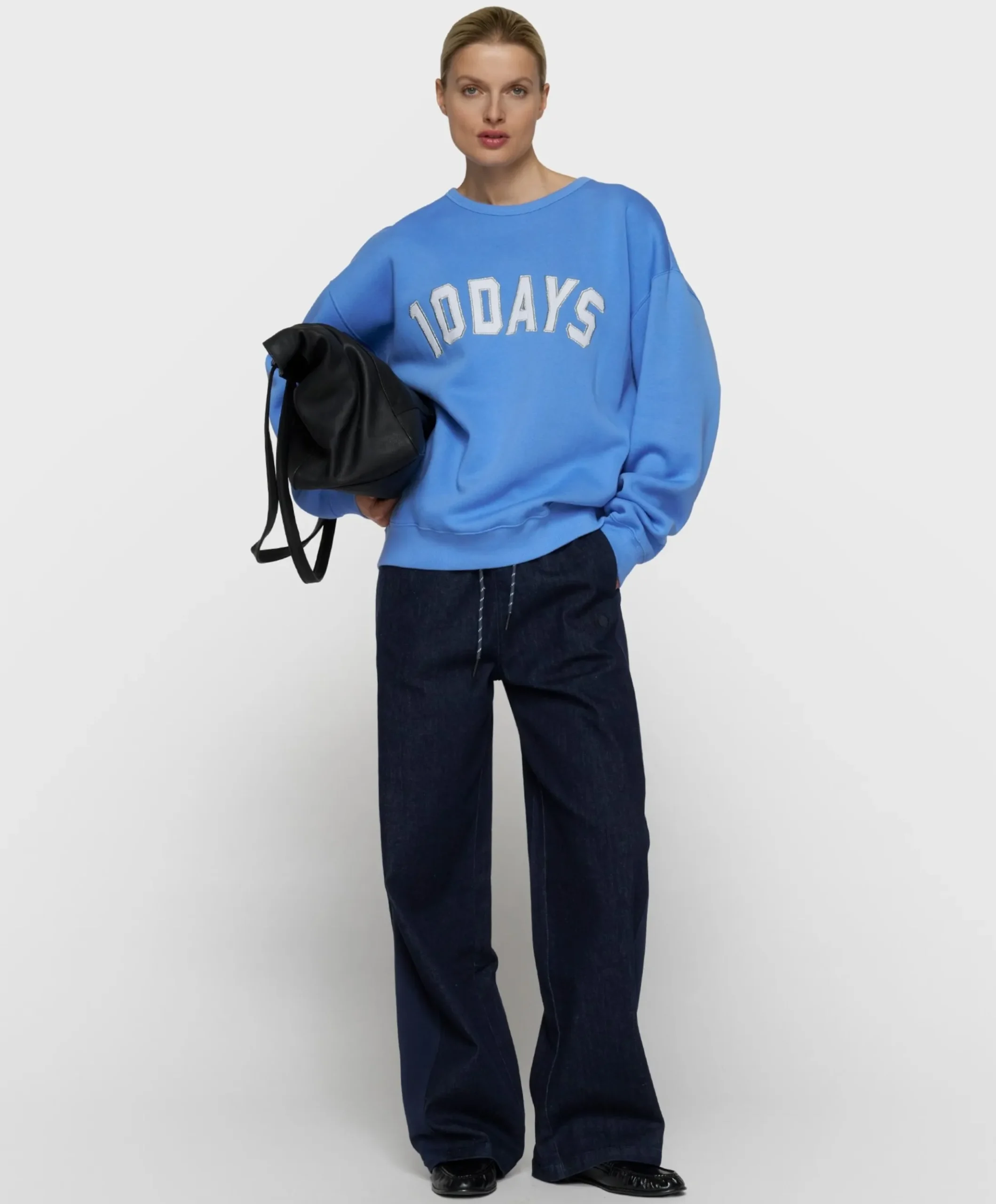 Dames sweater blauw