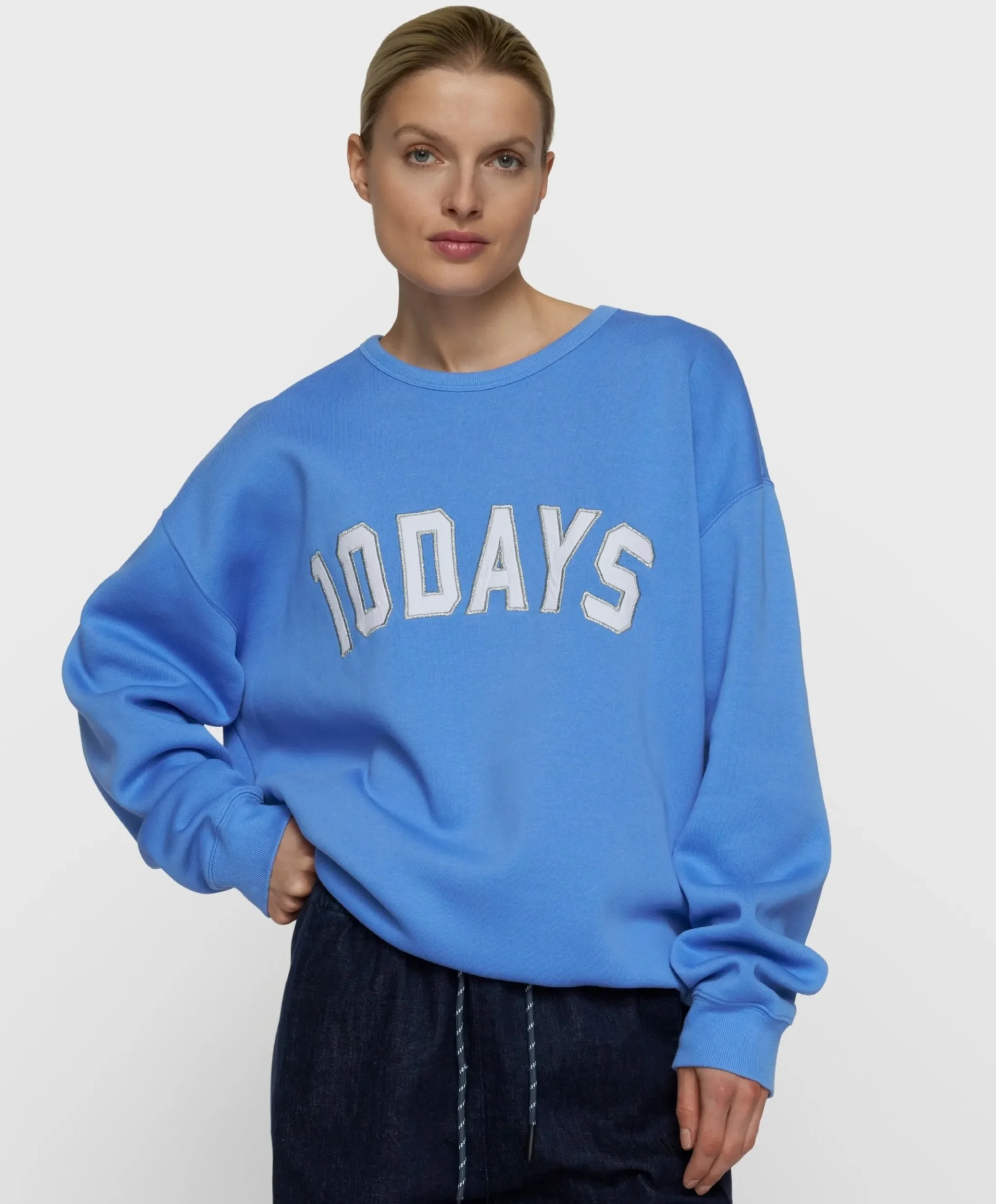 Dames sweater blauw