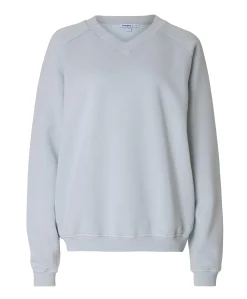 Dames sweater blauw