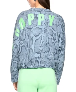 Dames sweater blauw