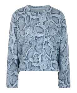 Dames sweater blauw