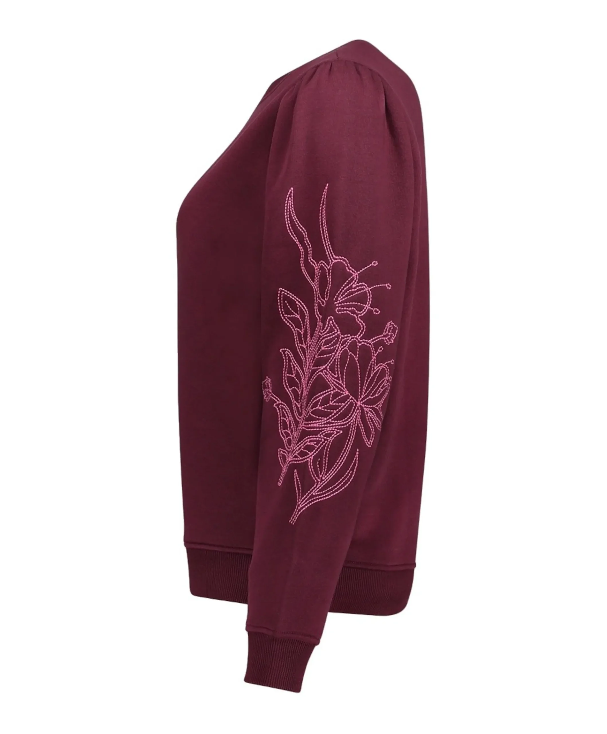 Dames sweater bordeaux