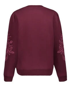Dames sweater bordeaux