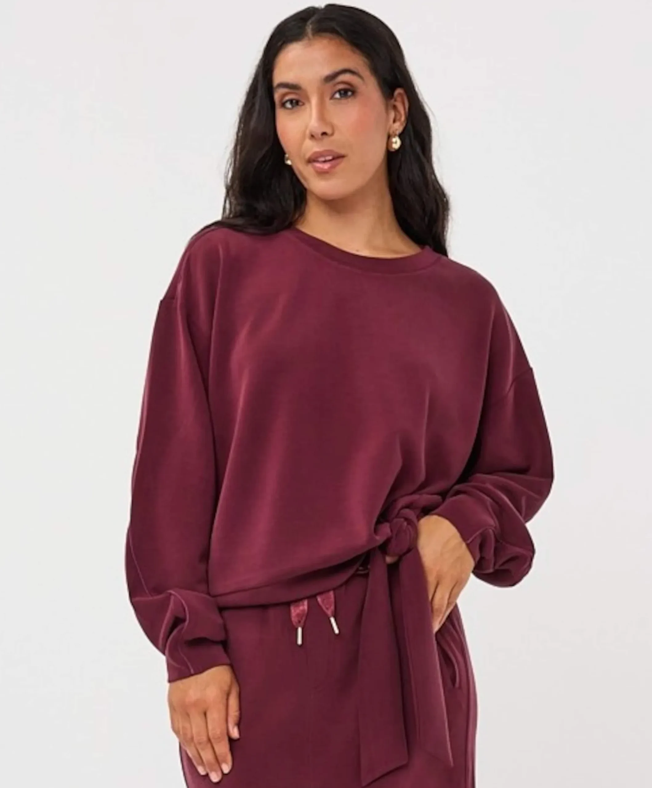 Dames sweater bordeaux