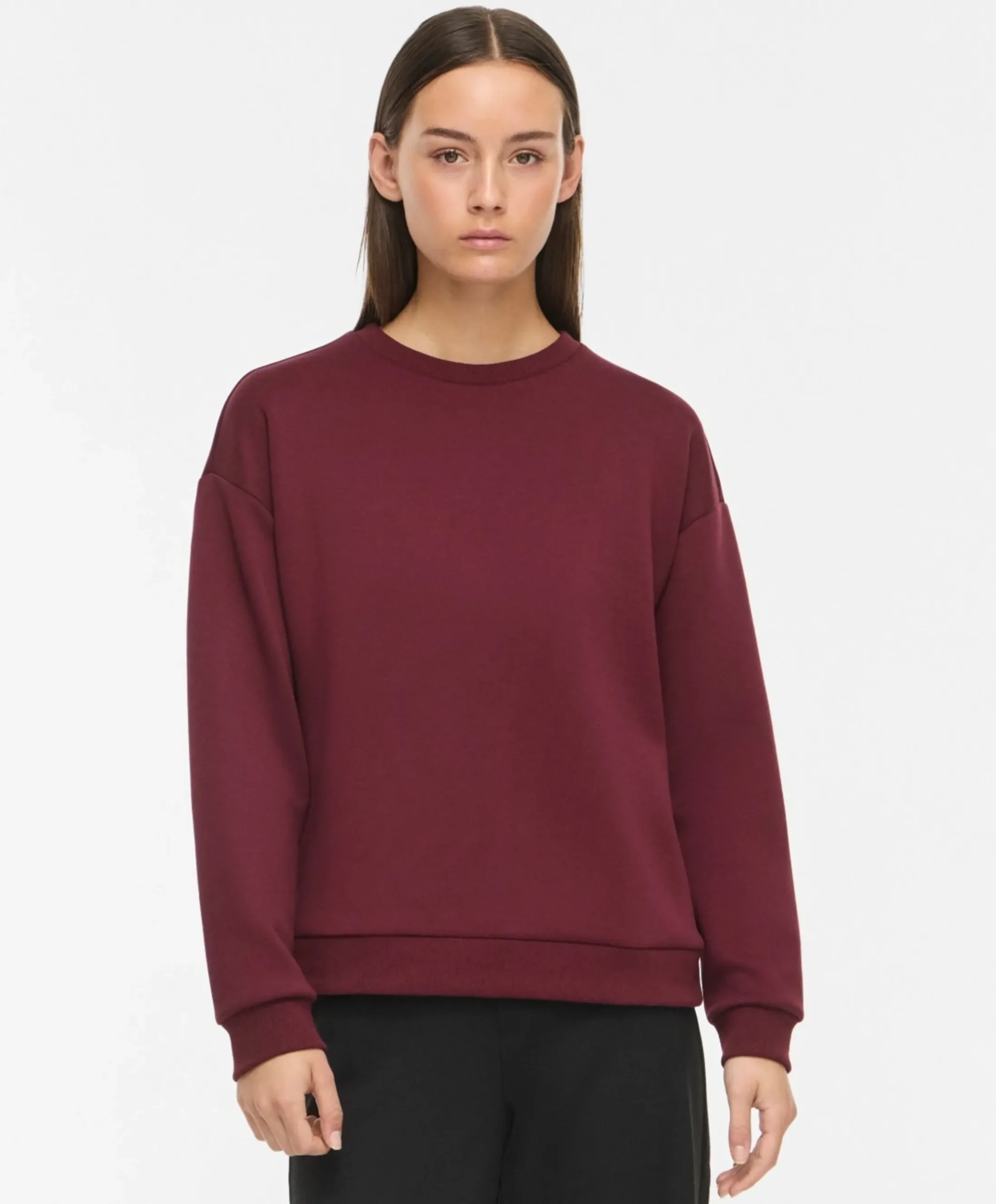 Dames sweater bordeaux