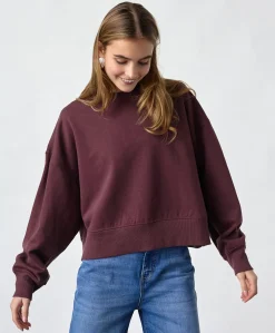 Dames sweater bordeaux