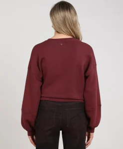 Dames sweater bordeaux