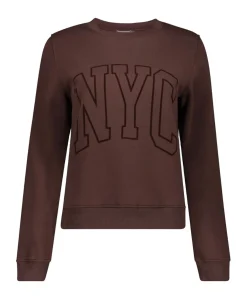 Dames sweater bruin