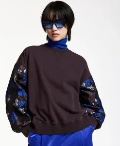 Dames sweater bruin
